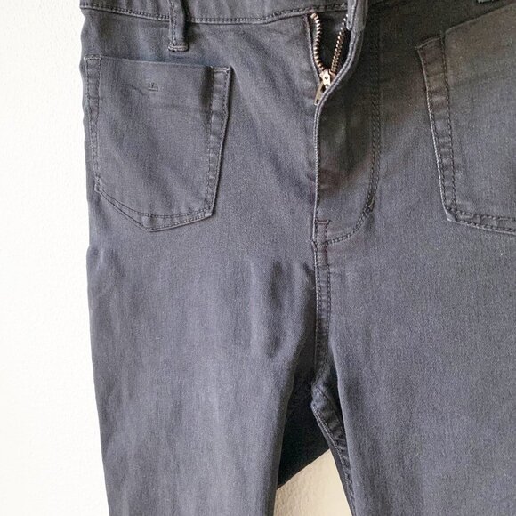 Free People Black Pocket Front Skinny Jeans 28 - Picture 6 of 10